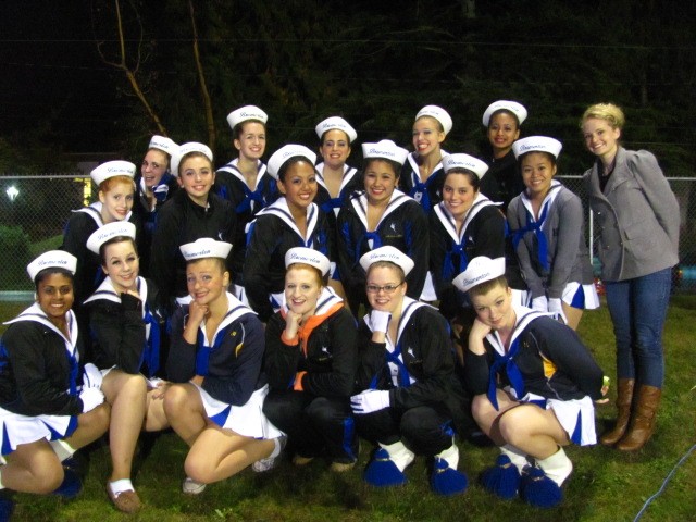 bhs drill team bremerton high school s drill team performs at our home ...